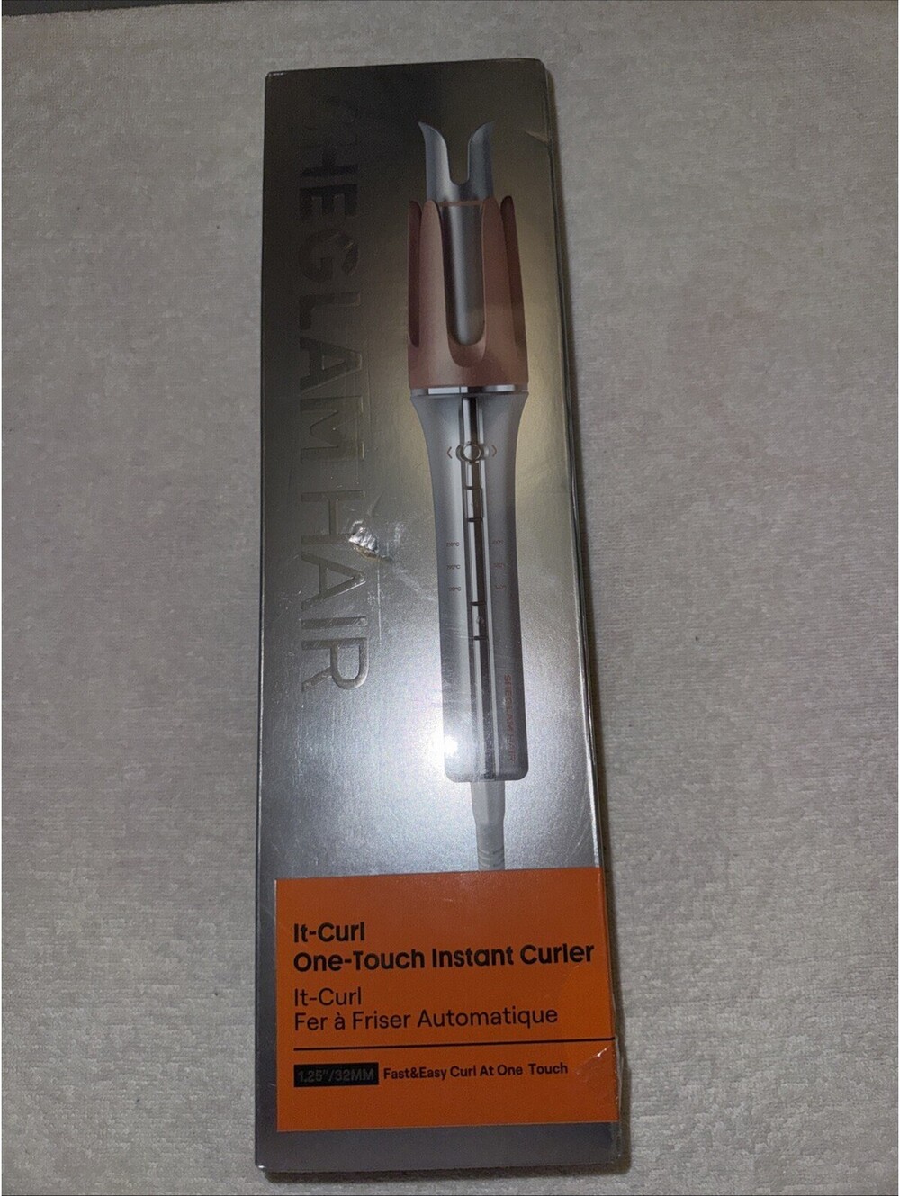 SheGlam Hair It-Curl One-Touch Instant Automatic Curling Iron 1.25" 32mm